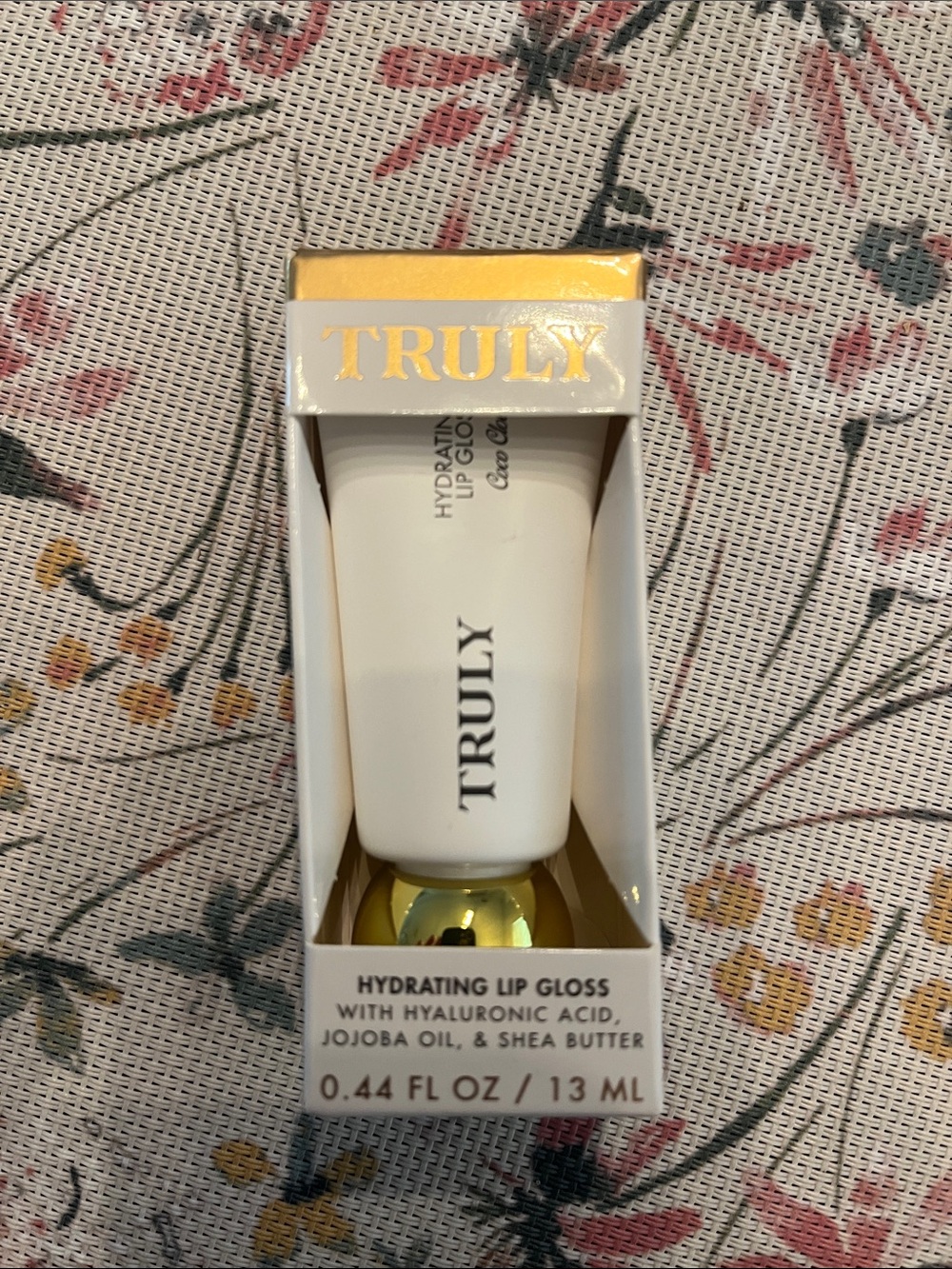 TRULY Hydrating Lip Gloss - White & Gold
